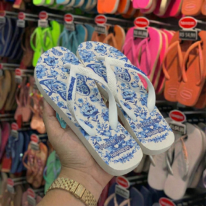 Havaianas Farm Jardim de Porcelana Branco