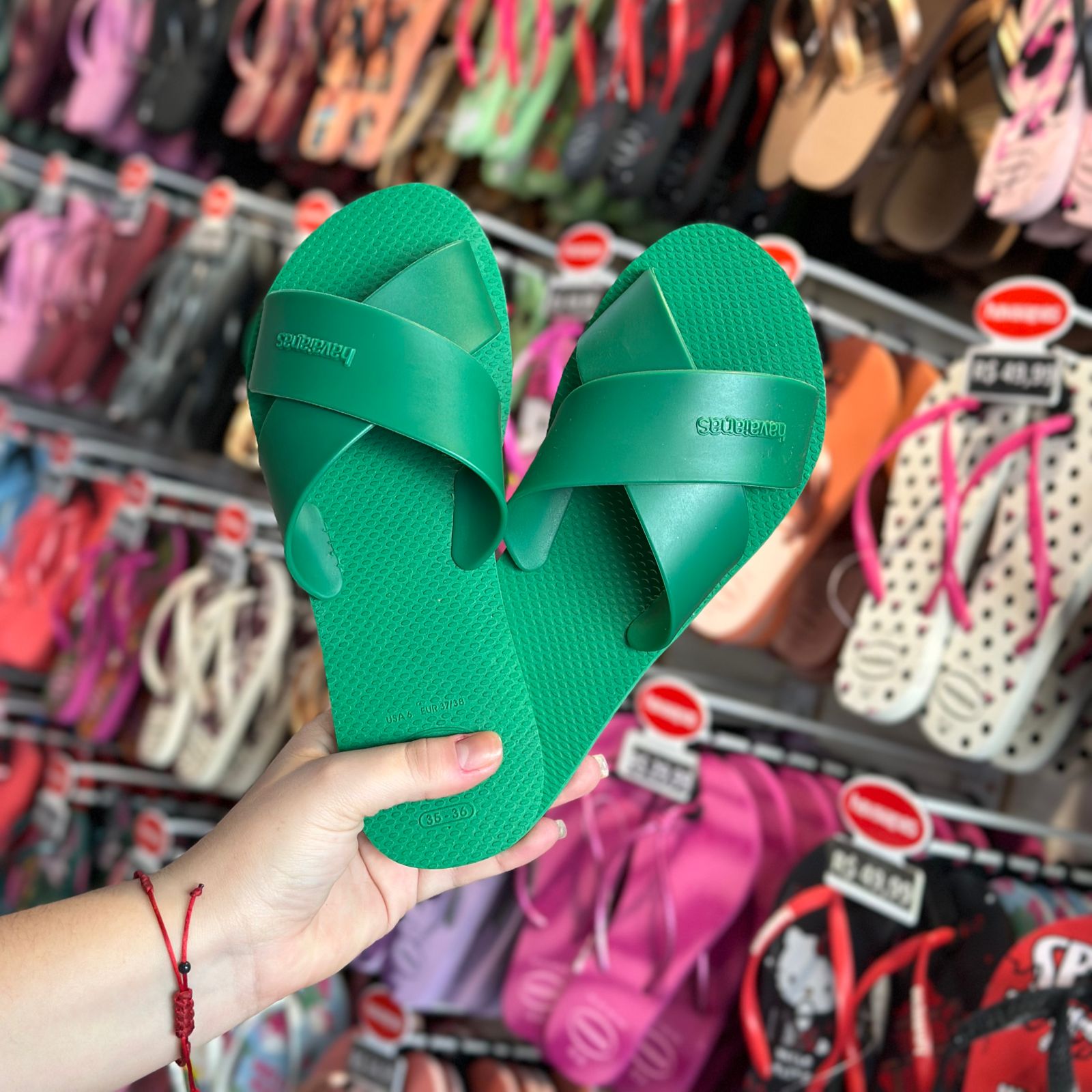 Havaianas Rasteirinha Aqua Metallic