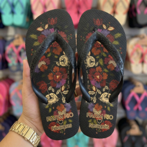 Havaianas Farm Flor de Fita Preta
