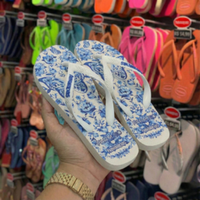 Havaianas Farm Jardim de Porcelana Branco