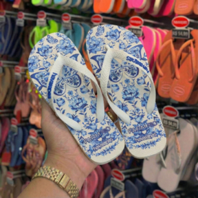 Havaianas Farm Jardim de Porcelana Branco