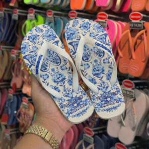 Havaianas Farm Jardim de Porcelana Branco