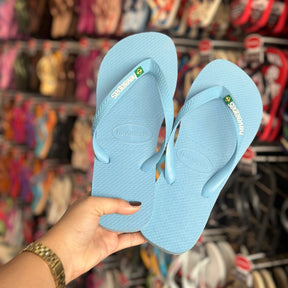 Havaianas Brasil Logo Azul