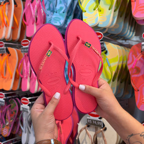 Havaianas Slim Point + Pin Brasil