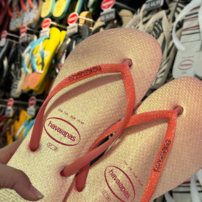 Havaianas Slim Kids Glitter Iridescent